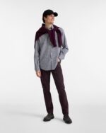 HARMONT & BLAINE - CAMICIA UOMO PIED-DE-POULE IN COTONE (TAGLIE COMODE) CRP001013486M