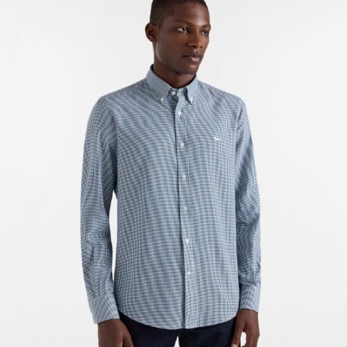 HARMONT & BLAINE - CAMICIA UOMO PIED-DE-POULE IN COTONE (TAGLIE COMODE) CRP001013486M