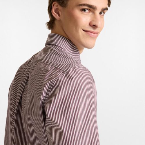 HARMONT & BLAINE - CAMICIA UOMO A RIGHE CON BASSOTTO (TAGLIE COMODE) CRP074013436B543