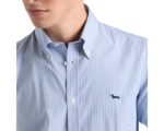 HARMONT & BLAINE - CAMICIA UOMO A RIGHE LAPIS CRP074013439B845