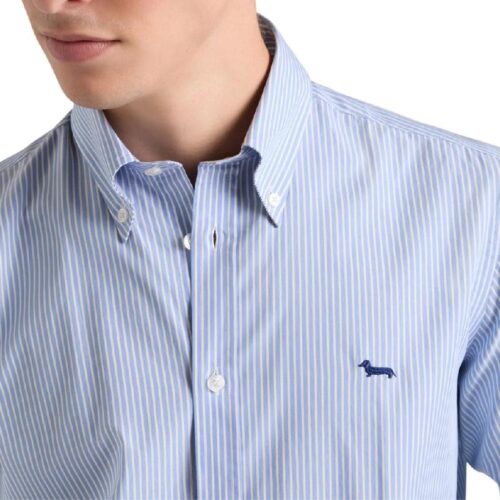 HARMONT & BLAINE - CAMICIA UOMO A RIGHE LAPIS (TAGLIE COMODE) CRP074013439B845
