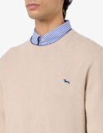 HARMONT & BLAINE - MAGLIONE GIROCOLLO CON DETTAGLI A CONTRASTO HRP007030187