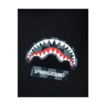SPRAYGROUND - FELPA CON CAPPUCCIO SP678 CHECKERED SHARK HOODIE