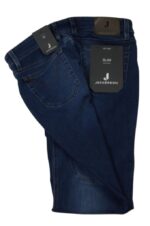 JECKERSON - JEANS LAVAGGIO MEDIO SLIM FIT CON TOPPA DI JEANS