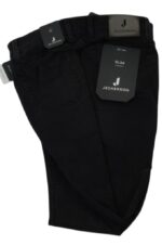 JECKERSON - JEANS GRIGIO SLIM FIT CON TOPPA DI JEANS