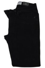 JECKERSON - JEANS NERO SKINNY FIT CON TOPPE DI JEANS