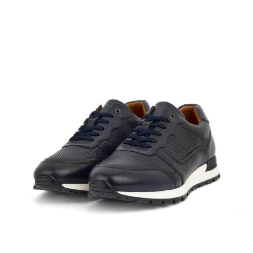 DIGEL sneakers uomo in cuoio