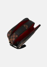 SPRAYGROUND - 910B8282NSZ JETSTREAM BROWN TOILETRY BAG