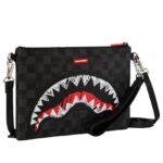 SPRAYGROUND - 910B8229NSZ SCRIBBLE SHARK CROSSOVER CLUTCH