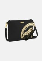 SPRAYGROUND - 910B8271NSZ GOLD AND DANGEROUS CROSSOVER CLUTCH