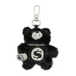 910K8353NSZ FUR CRAY BLACK BEAR CUB KEYCHAIN