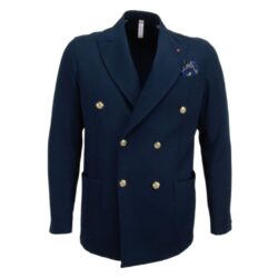 FALKO ROSSO - GIACCA UOMO DOPPIO PETTO FK4420 T130 01