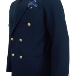 FALKO ROSSO - GIACCA UOMO DOPPIO PETTO FK4420 T130 01