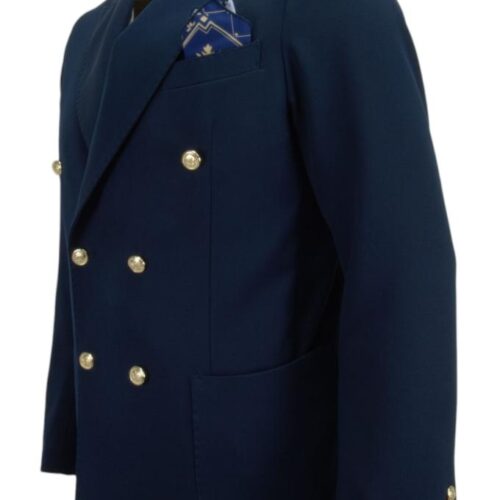 FALKO ROSSO - GIACCA UOMO DOPPIO PETTO FK4420 T130 01