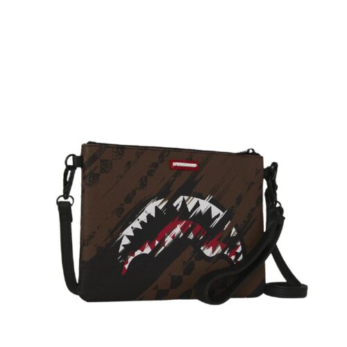 SPRAYGROUND 910B8969NSZ SMEARED GRUNGE CROSSOVER CLUTCH