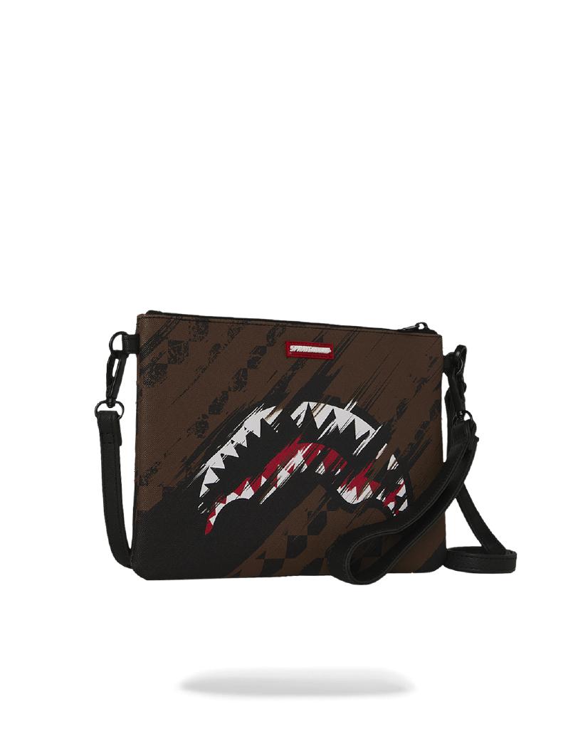 SPRAYGROUND 910B8969NSZ SMEARED GRUNGE CROSSOVER CLUTCH