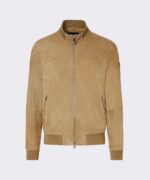 PEUTEREY - Giacca in pelle scamosciata SANDS SUEDE