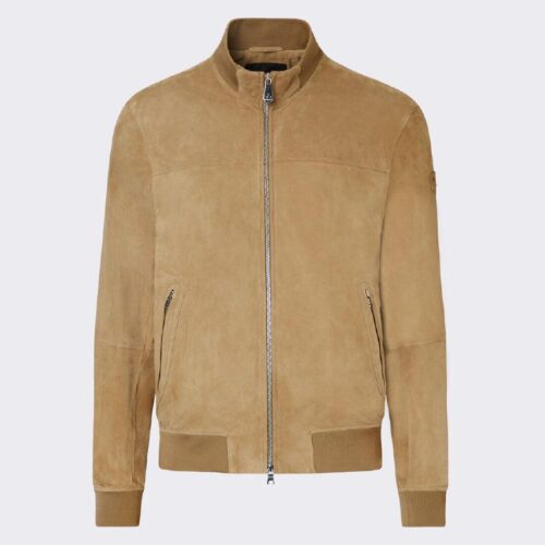 PEUTEREY - Giacca in pelle scamosciata SANDS SUEDE