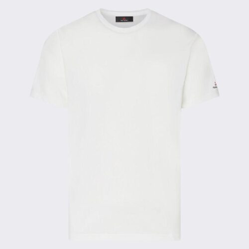 PEUTEREY - ZOLE 02 T-shirt in piquet stretch di cotone e seta