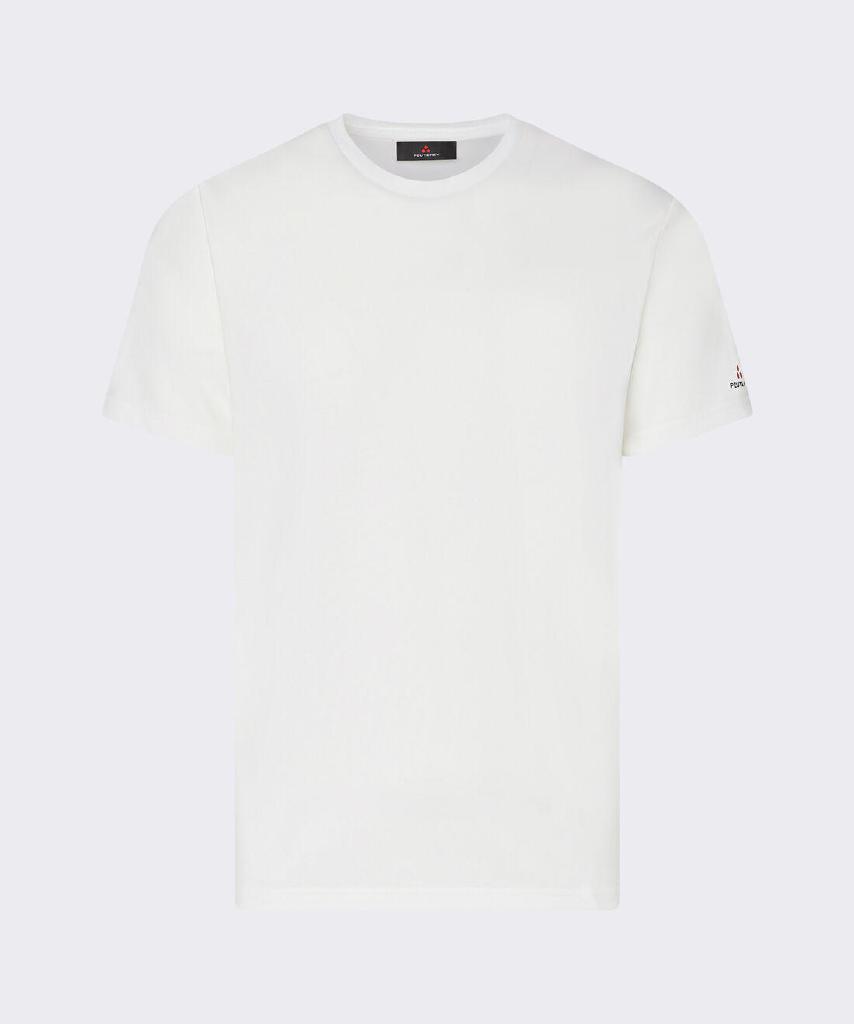 PEUTEREY - ZOLE 02 T-shirt in piquet stretch di cotone e seta PEUTEREY - ZOLE 02 T-shirt in piquet stretch di cotone e seta
