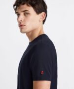 PEUTEREY - ZOLE 02 T-shirt in piquet stretch di cotone e seta