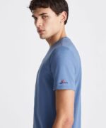 PEUTEREY - ZOLE 02 T-shirt in piquet stretch di cotone e seta