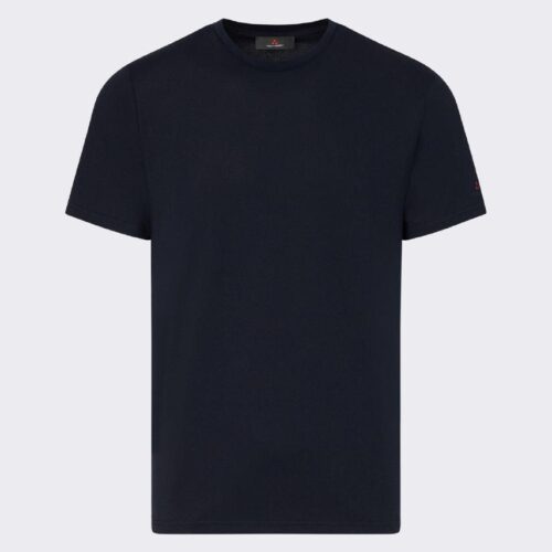 PEUTEREY - ZOLE 02 T-shirt in piquet stretch di cotone e seta