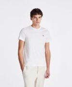 PEUTEREY - MANDERLY 04 T-shirt di cotone con logo ricamato