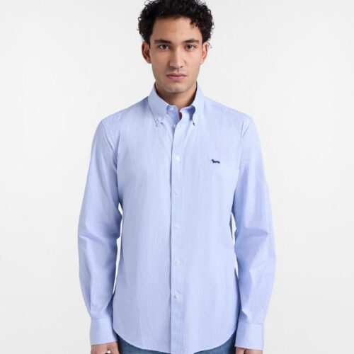 HARMONT & BLAINE - Camicia micro righe regular fit (TAGLIE COMODE)