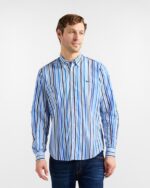 HARMONT & BLAINE - Camicia stampa righe acquerellate TAGLIE COMODE