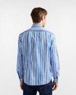 HARMONT & BLAINE - Camicia stampa righe acquerellate TAGLIE COMODE