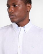 HARMONT & BLAINE - Camicia in puro lino regular fit