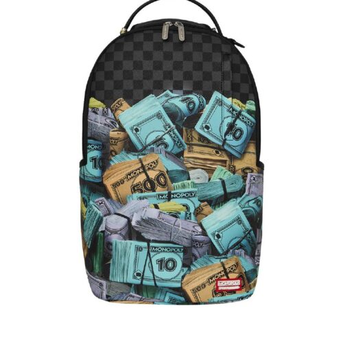SPRAYGROUND - 910B8782NSZ - MONOPOLY MONEY STACKS BACKPACK