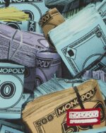 SPRAYGROUND - 910B8782NSZ - MONOPOLY MONEY STACKS BACKPACK