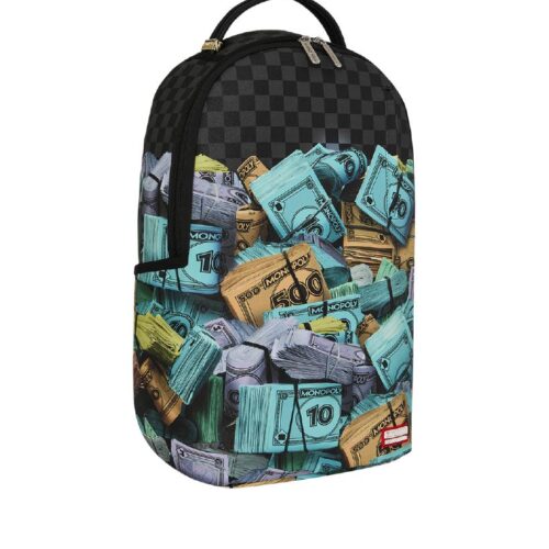SPRAYGROUND - 910B8782NSZ - MONOPOLY MONEY STACKS BACKPACK