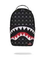 SPRAYGROUND - 910B8872NSZ - GRAY PEEKING CHARACTER CHECK BACKPACK