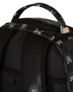 SPRAYGROUND - 910B8872NSZ - GRAY PEEKING CHARACTER CHECK BACKPACK