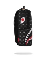 SPRAYGROUND - 910B8872NSZ - GRAY PEEKING CHARACTER CHECK BACKPACK