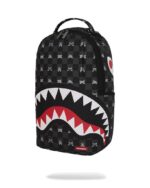 SPRAYGROUND - 910B8872NSZ - GRAY PEEKING CHARACTER CHECK BACKPACK