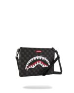 SPRAYGROUND - 910B8948NSZ - SHARKS IN PARIS BALLOON BLACK CROSSOVER CLUTCH