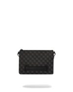SPRAYGROUND - 910B8948NSZ - SHARKS IN PARIS BALLOON BLACK CROSSOVER CLUTCH