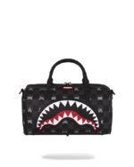 SPRAYGROUND - 910D8911NSZ - GRAY PEEKING CHARACTER CHECK MINI DUFFLE