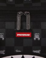SPRAYGROUND - 910D8911NSZ - GRAY PEEKING CHARACTER CHECK MINI DUFFLE