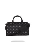 SPRAYGROUND - 910D8911NSZ - GRAY PEEKING CHARACTER CHECK MINI DUFFLE