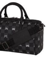 SPRAYGROUND - 910D8911NSZ - GRAY PEEKING CHARACTER CHECK MINI DUFFLE