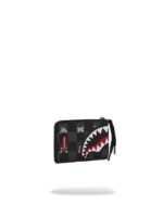 SPRAYGROUND - 910W8917NSZ - GRAY PEEKING CHARACTER CHECK WALLET