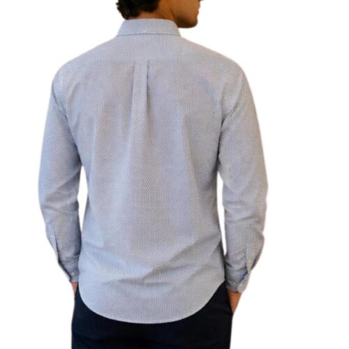 HARMONT & BLAINE - Camicia Microfantasia stampa regular fit (TAGLIE COMODE)