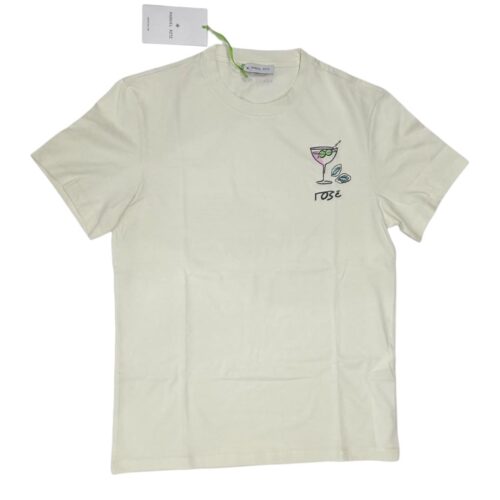 MANUEL RITZ - T-SHIRT CON STAMPA SUL PETTO