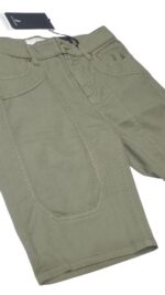 BERMUDA JAYDEN TOPPA COTONE SLIM FIT GRIGIO GHIACCIO