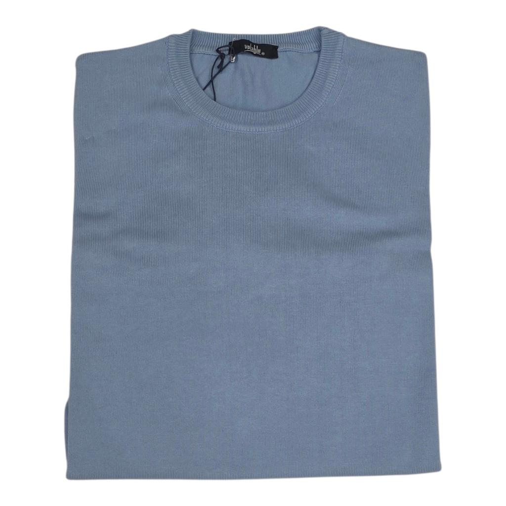 VELA BLU - MAGLIA GIROCOLLO V26716